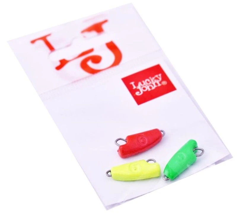 Груз Lucky John Rover 6 гр 3 шт RGY MIX1   LJRMIX1-006 — крупный план
	                                    1