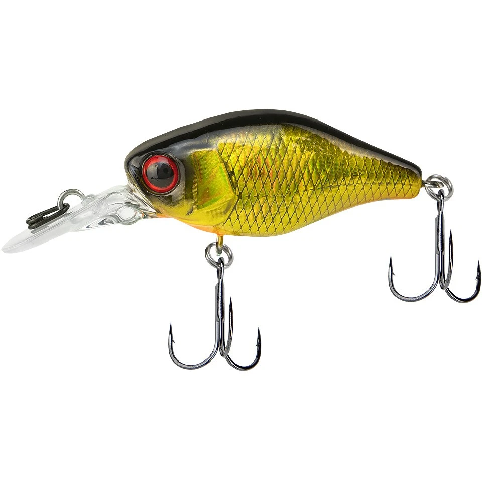 Воблер Jackall Chubby 38 MR Hl Gold & Black 4,4 гр — характеристики,  особенности конструкции