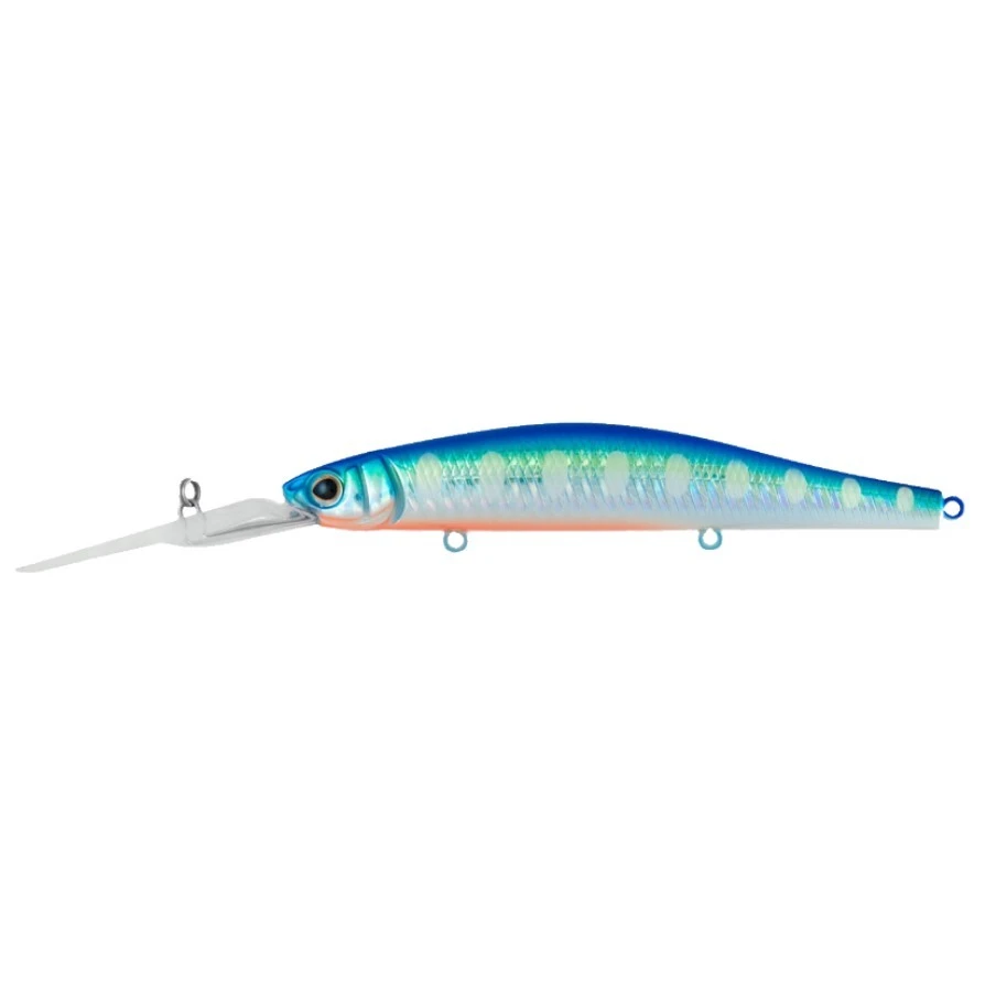 Воблер Strike Pro Inquisitor DR 110SP A150-713 UV Blue Silver OB 18,9 гр   EG-193BL-SP#A150-713 — характеристики,  особенности конструкции