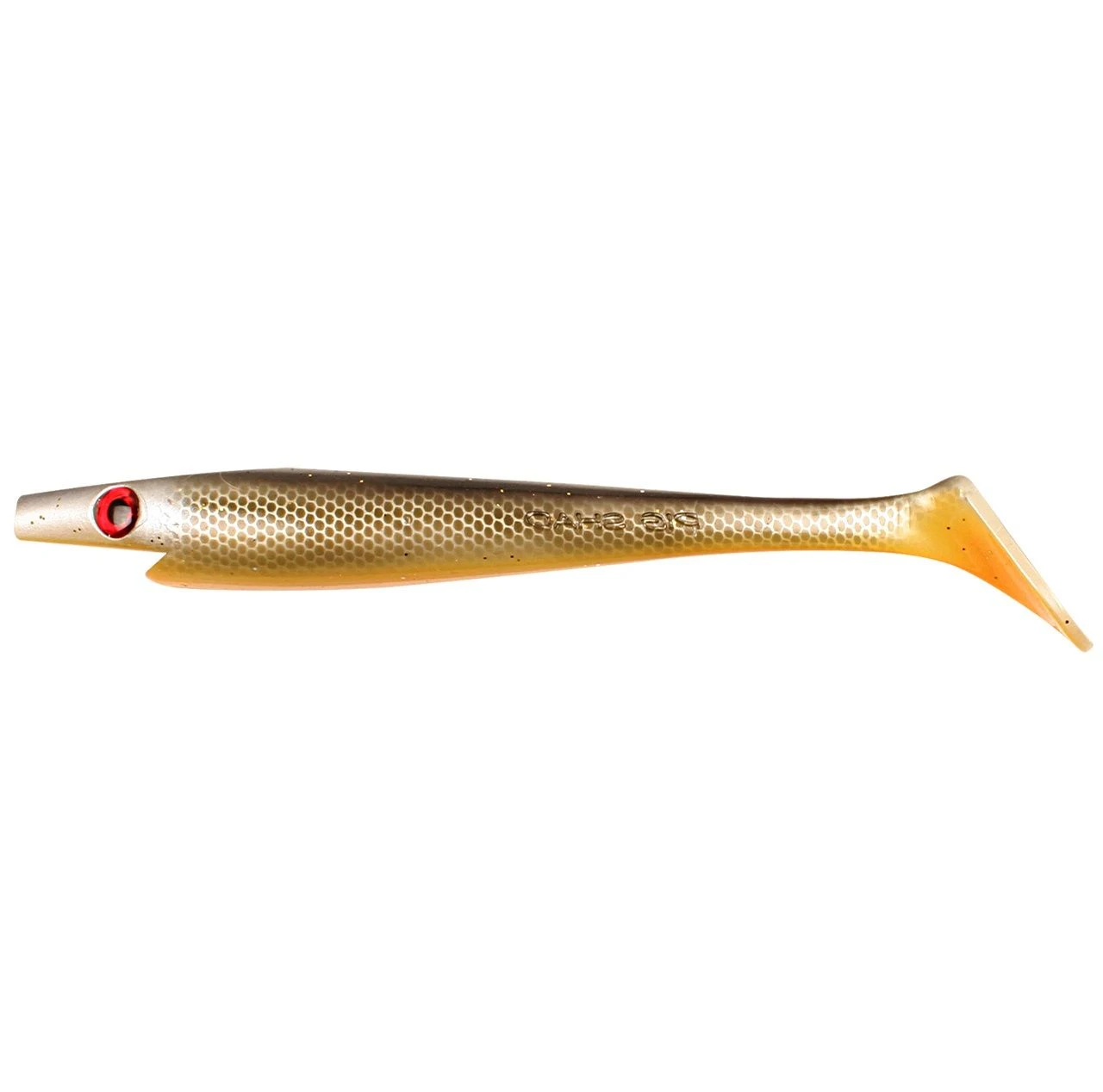 Силиконовая приманка Strike Pro Giant Pig Shad 260 мм 1 шт Shitty roach   SP-172B#C041 — характеристики,  особенности конструкции