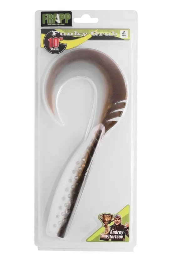 Силиконовая приманка Frapp Funky Grub 10 254 мм 1 шт 27 — крупный план
	                                    1