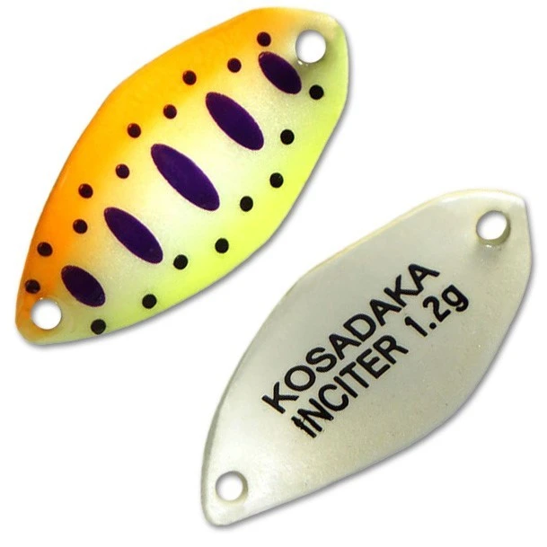 Колеблющаяся Блесна Kosadaka Trout Police Inciter 1,2 гр 21 мм G13   TL-I-G13 — характеристики,
	                                    особенности конструкции