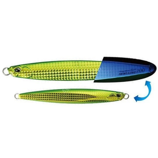 Пилькер DUO Drag Metal Force Semi Long 125g 125 гр 130 мм PBA0512 UV Green Gold   DUO-59863 — характеристики,  особенности конструкции