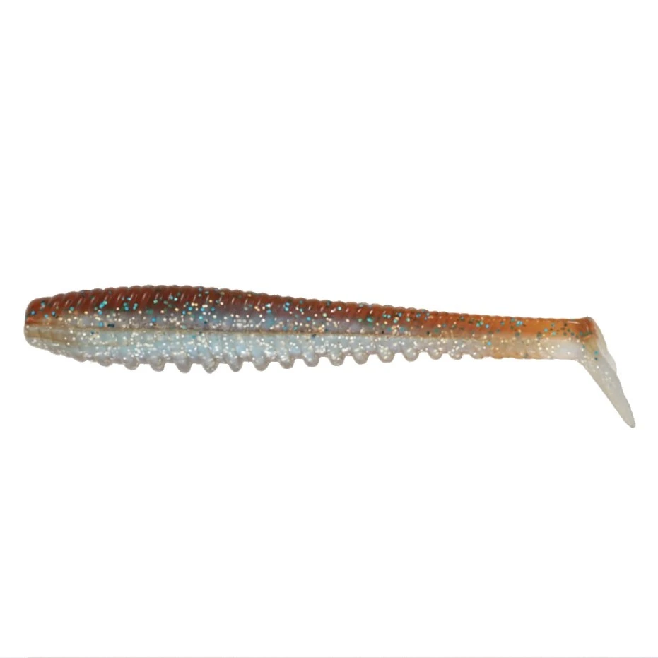 Силиконовая приманка Pontoon 21 Awaruna Dun 5.5 140 мм 3 шт 4230 Homunculures  P21-SB-AWAD-5.5-03-4230 — характеристики,  особенности конструкции