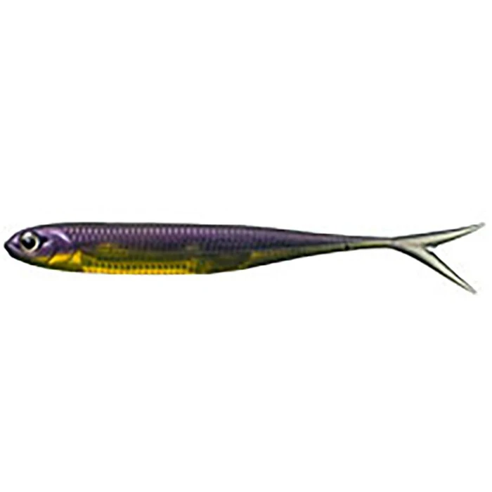 Силиконовая приманка Fish Arrow Flash J Split 5 127 мм 4 шт 05-Purple Weenie/Silver   FASP505 — характеристики,  особенности конструкции