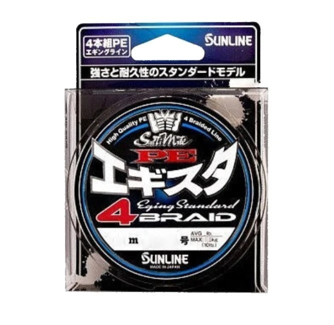Плетеный шнур Sunline SM PE EGI STA X4 150 м  PE # 0,6 Multi 0,128 мм — крупный план
	                                    1