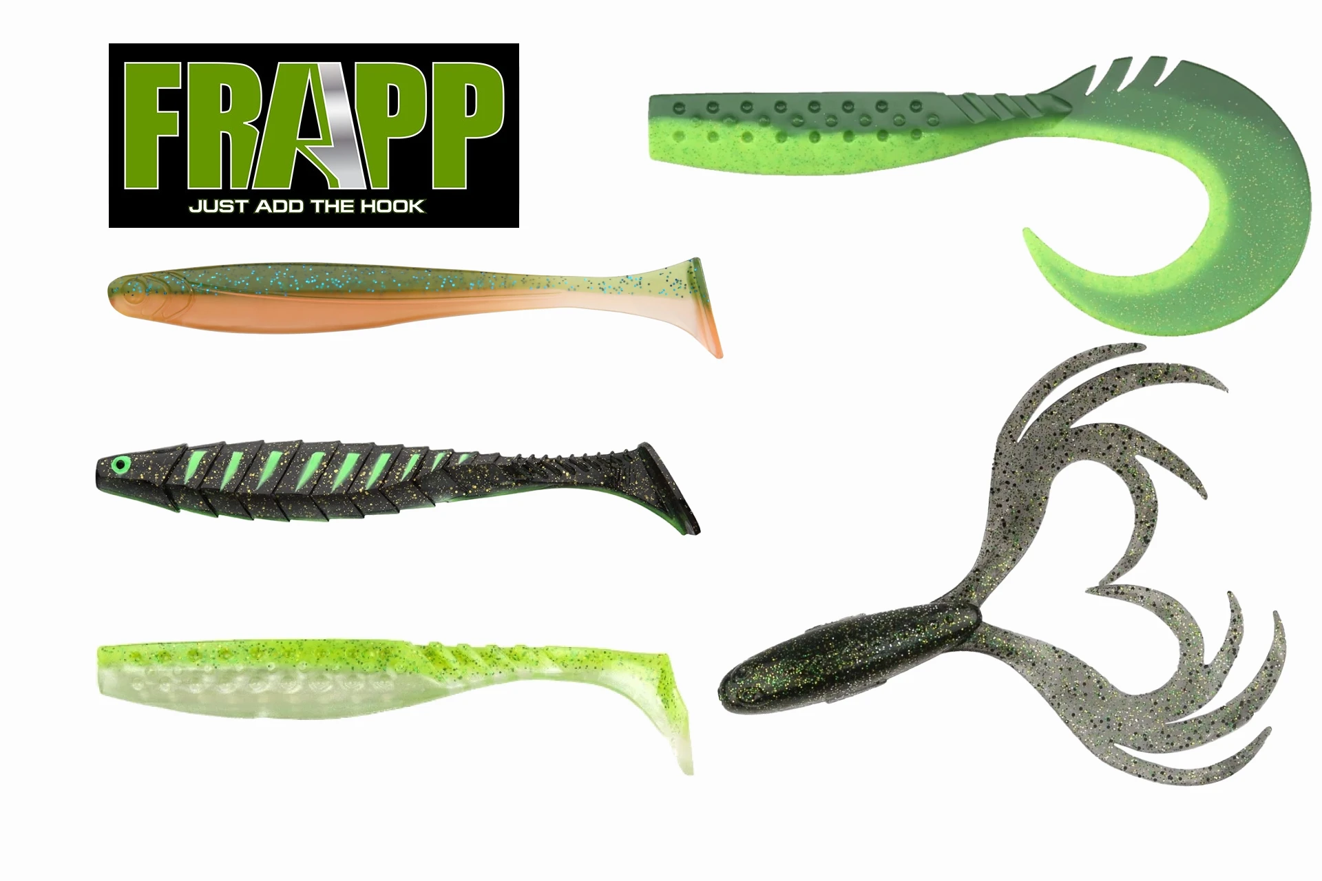 Силиконовые приманки FRAPP: обзор моделей, особенности и советы по выбору — статья в рыболовном блоге GRIA