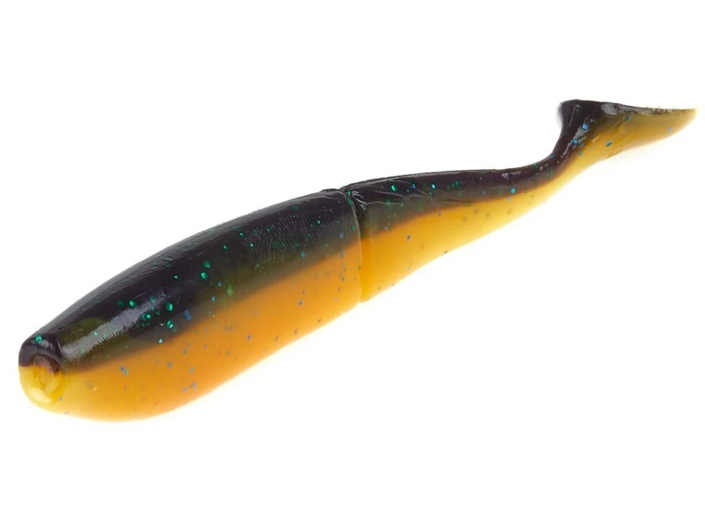 Силиконовая приманка Lucky John Zander Paddle Tail 4.8in 120 мм 4 шт Z07 3D Series  140430-Z07 — крупный план
	                                    1