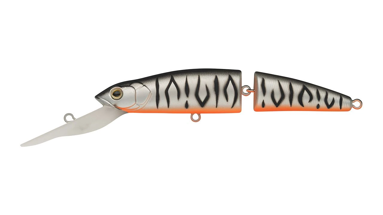Воблер Strike Pro Mr. Wiggly TL 110 A243ES Grey Shadow Mat Tiger 17,2 гр   MG-010D#A243ES — характеристики,
	                                    особенности конструкции