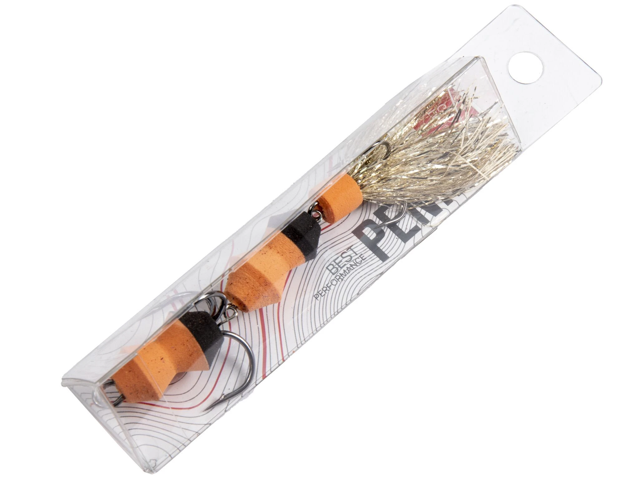 Мандула Lucky John Pennon Tipsyworm 90 мм 1 шт Оранжевый/черный  FB3008485 — крупный план
	                                    1