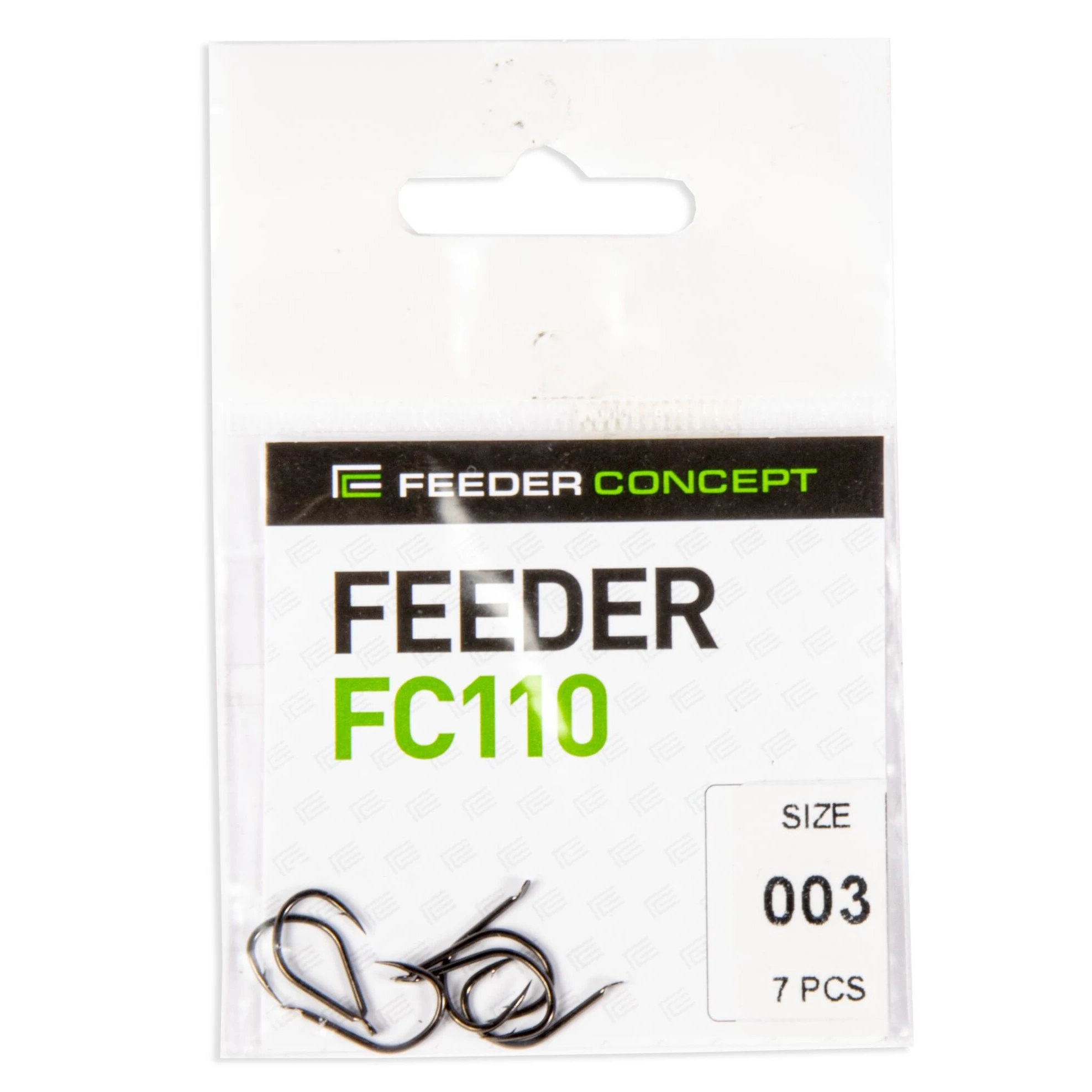 Крючок Одинарный Feeder Concept Feeder FC110 №3 7 шт    FC110-003 — крупный план
	                                    1