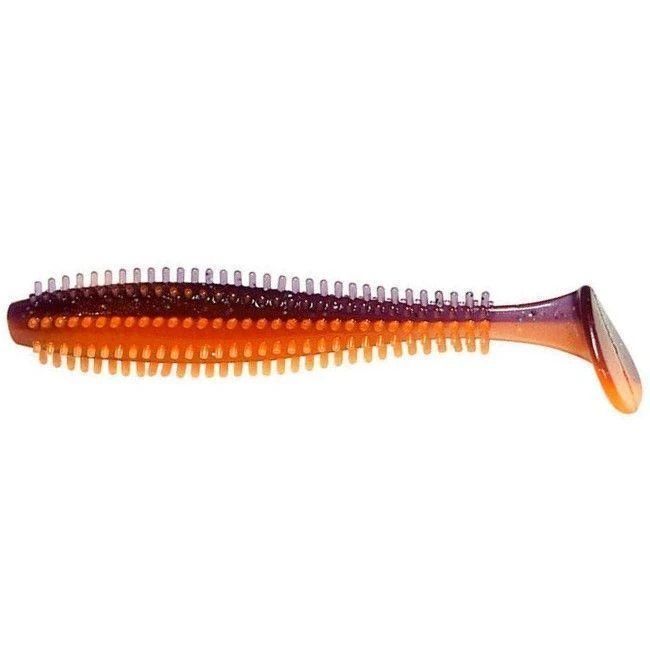 Силиконовая приманка Kosadaka Spikey Shad 90 90 мм 9 шт VF   SSH-090-VF — характеристики,
	                                    особенности конструкции