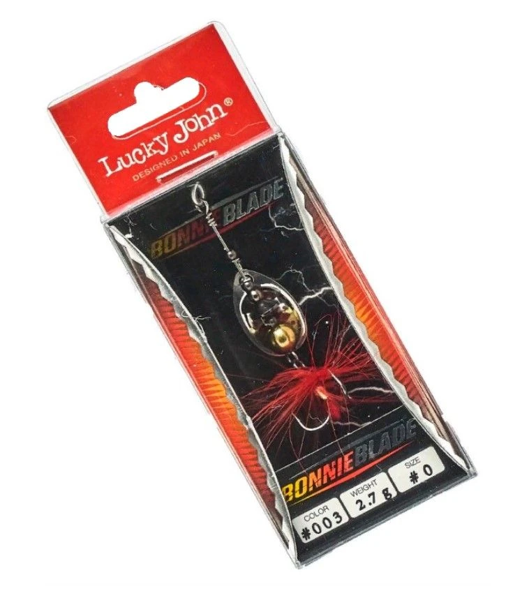 Вращающаяся Блесна Lucky John Bonnie Blade №0 2,7 гр 003   LJBB00-003 — крупный план
	                                    2