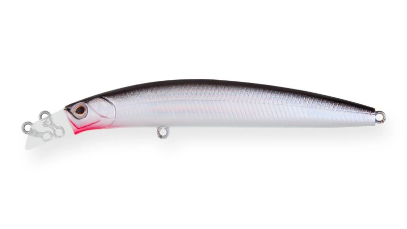 Воблер Strike Pro Top Water Minnow 90 A010-EP Black Back Silver 10,2 гр   JL-179F#A010-EP — характеристики,
	                                    особенности конструкции