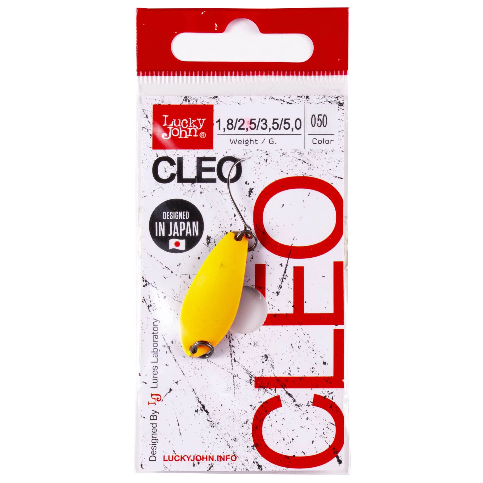 Колеблющаяся Блесна Lucky John Cleo 2,5 гр 31 мм 050   LJCL25-050 — крупный план
	                                    1