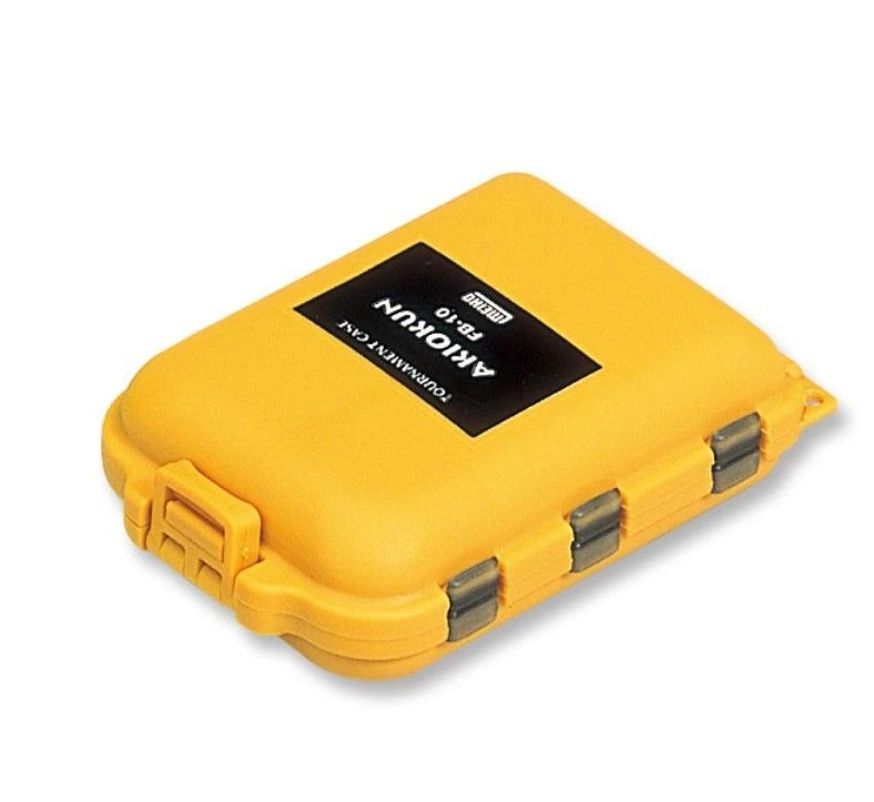 Коробка Meiho Fly Box  9,7х6,5х3 см Yellow   FB-10-Y — характеристики,  особенности конструкции