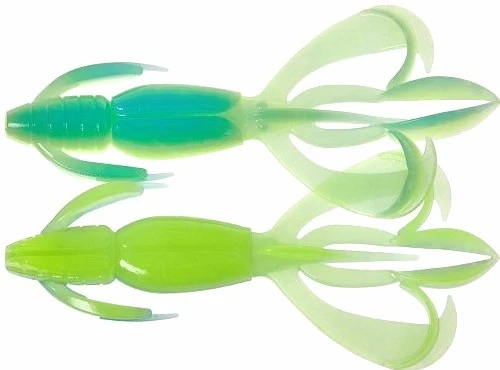 Силиконовая приманка Keitech Crazy Flapper 3.6 91 мм 7 шт PAL#03 Ice Chartreuse — характеристики,  особенности конструкции