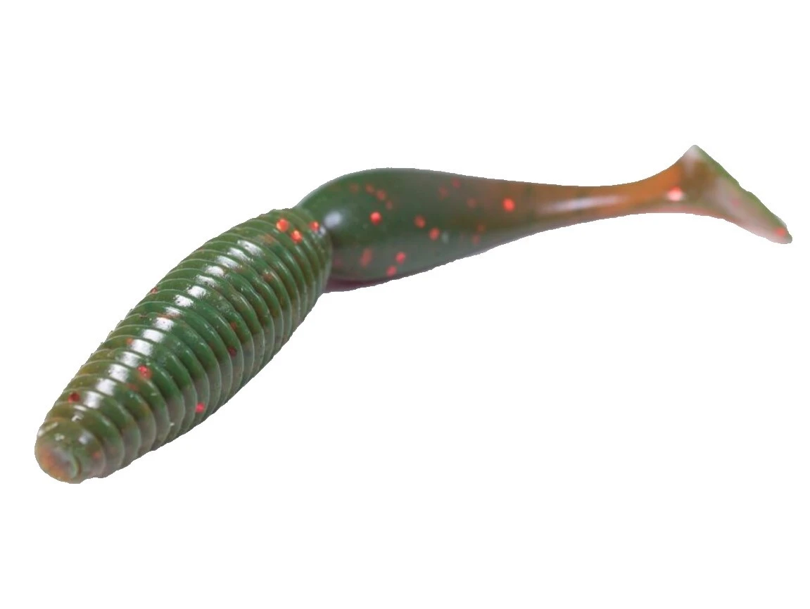 Силиконовая приманка Lucky John MegaWorm 2.5in 63 мм 8 шт 085 Pro Series  140189-085 — крупный план
	                                    1