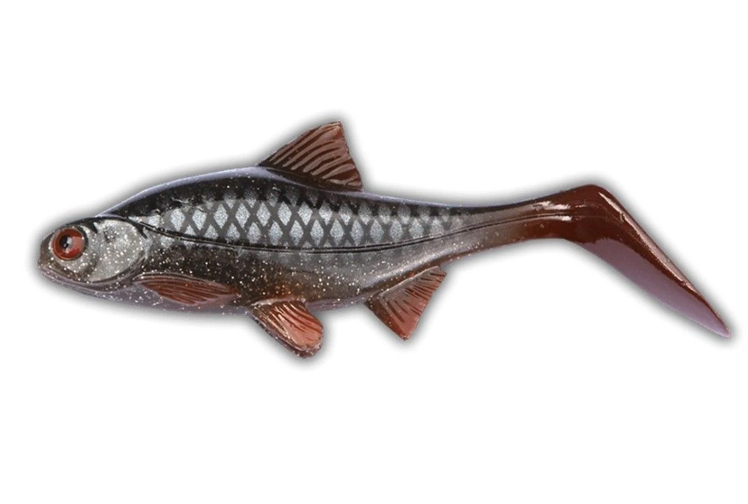 Силиконовая приманка Ola Lures Hooligan Roach Jr 150 мм 1 шт Real Roach Kanalgratis  HR-JR15-04 — характеристики,  особенности конструкции