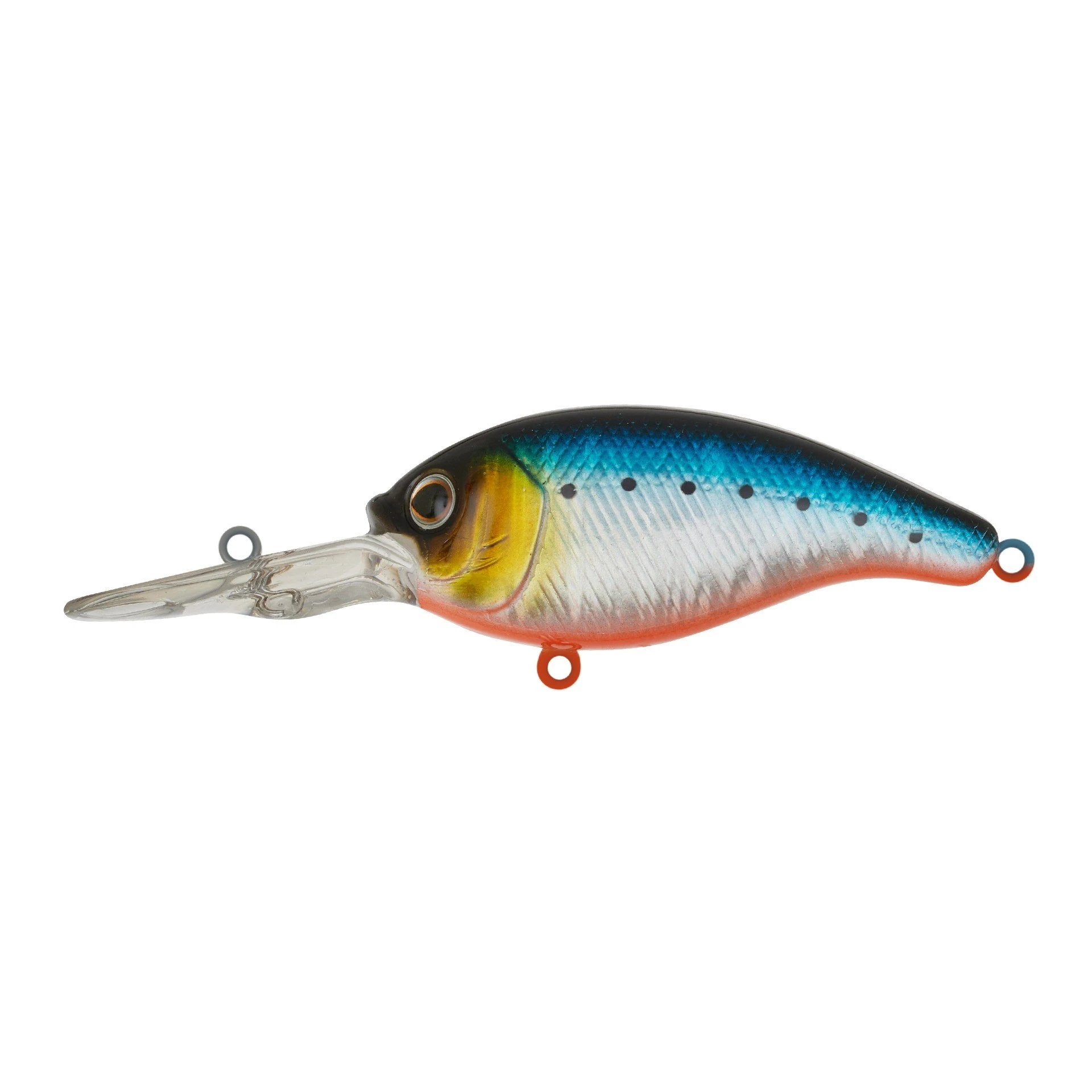 Воблер Strike Pro Crankee Deep Diver 55 A234-SBO Blue Back Silver OB Fluo 11 гр   JL-036F#A234-SBO — характеристики,  особенности конструкции