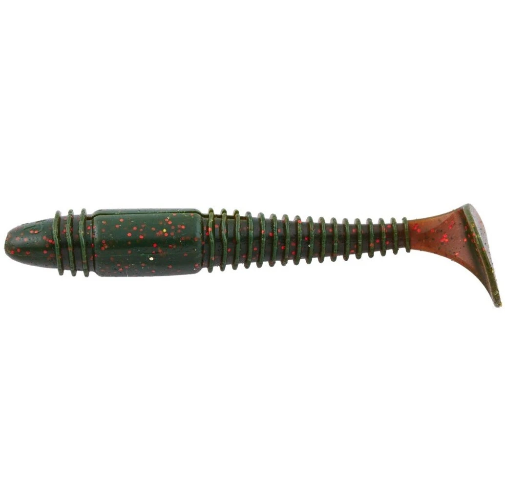 Силиконовая приманка Lucky John Tioga Fat 4.5in 115 мм 4 шт PA16 Pro Series  140147-PA16 — характеристики,  особенности конструкции