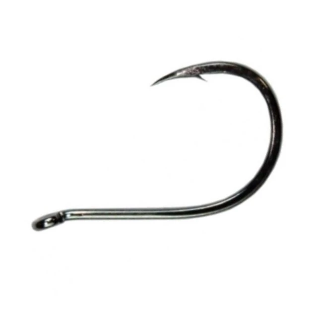 Крючок Одинарный Kosadaka Mesh-s Darkhunter №10 7 шт Bn   3612BN-10 — характеристики,  особенности конструкции