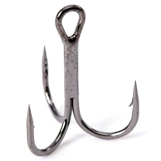 Крючок Тройной Gamakatsu 13NS Treble Hooks Black №6 10 шт    146667-006 — характеристики,  особенности конструкции