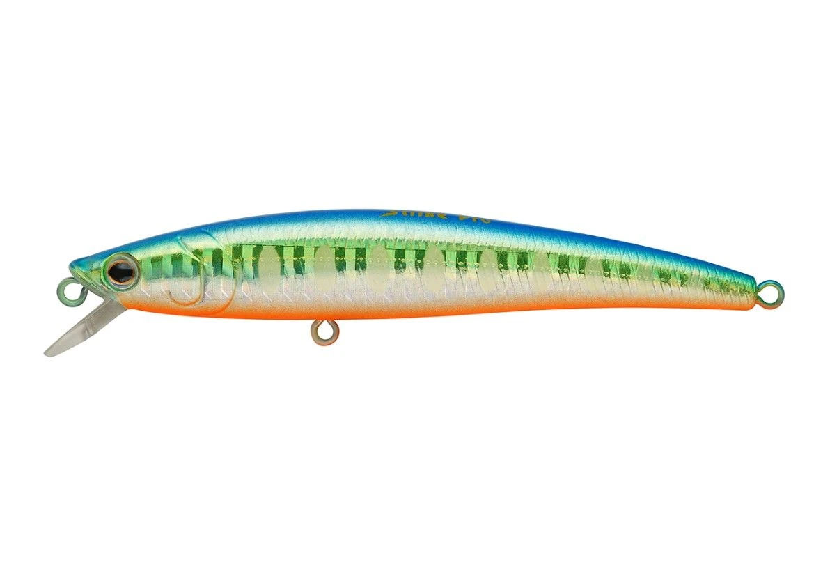 Воблер Strike Pro Arc Minnow 90SP A150-713 UV Blue Silver OB 9 гр   JL-120-SP#A150-713 — характеристики,  особенности конструкции