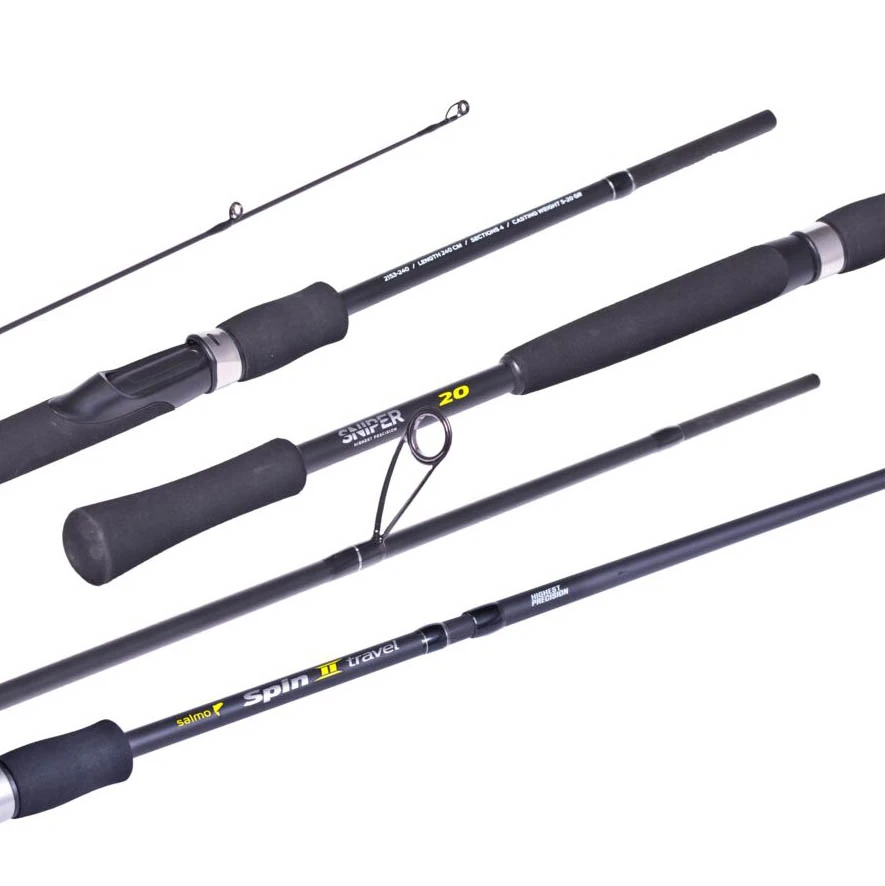 Спиннинг Salmo Sniper Spin II Travel 20 240 см 5 - 20 гр    2153-240 — крупный план
	                                    1