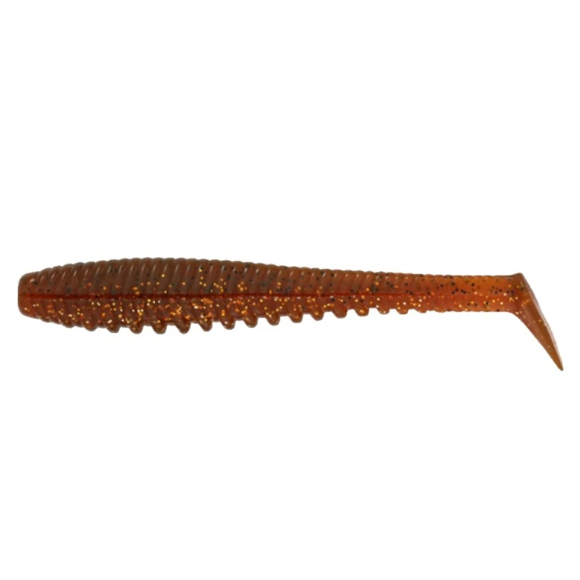 Силиконовая приманка Pontoon 21 Awaruna Dun 5.5 140 мм 3 шт 4228 Homunculures  P21-SB-AWAD-5.5-03-4228 — характеристики,  особенности конструкции