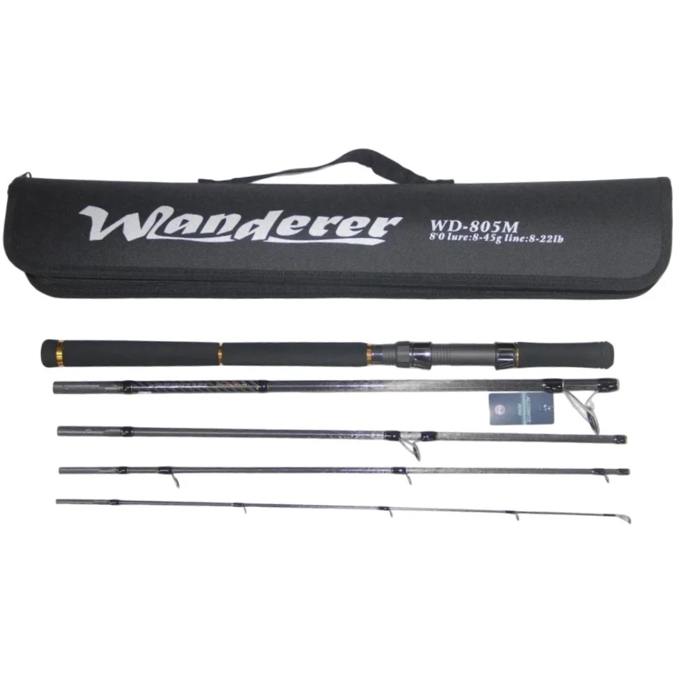 Спиннинг Hearty Rise Wanderer 805M 240 см 8 - 45 гр    WD-805M — характеристики,  особенности конструкции