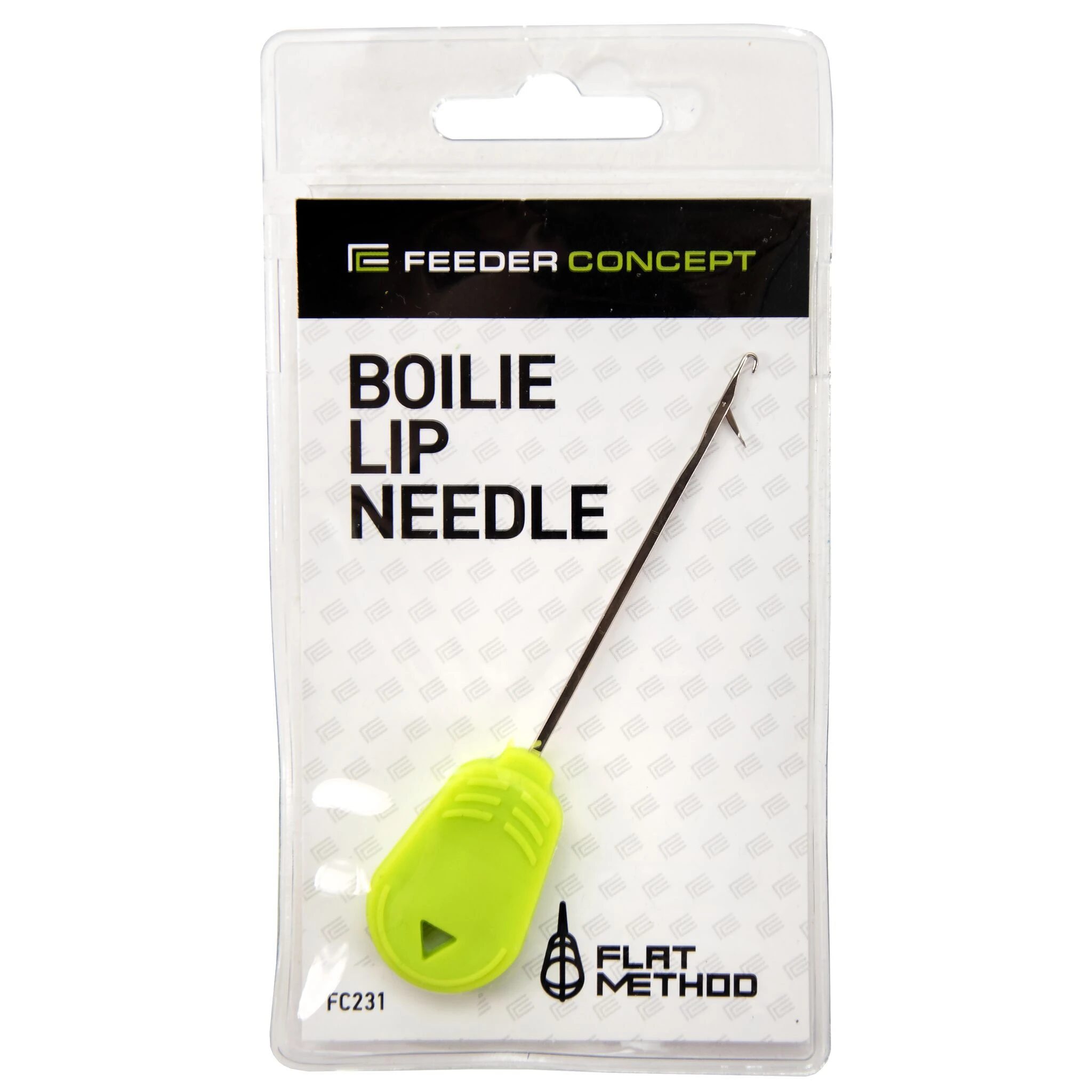 Игла насадочная Feeder Concept Flat Method Boilie Lip Needle  С замком  FC231 — характеристики,  особенности конструкции