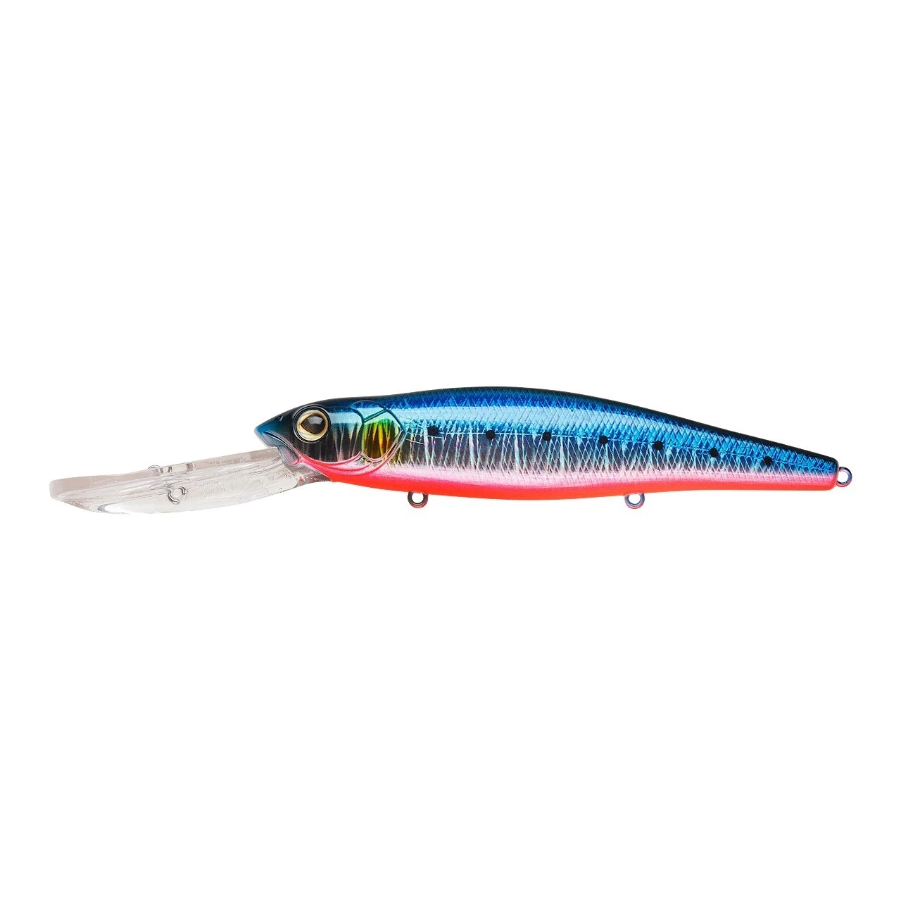 Воблер Strike Pro Deep Jer-O Minnow 130 A234-SBO-LU Blue Back Silver OB Fluo 31 гр   EG-054F#A234-SBO-LU — характеристики,  особенности конструкции