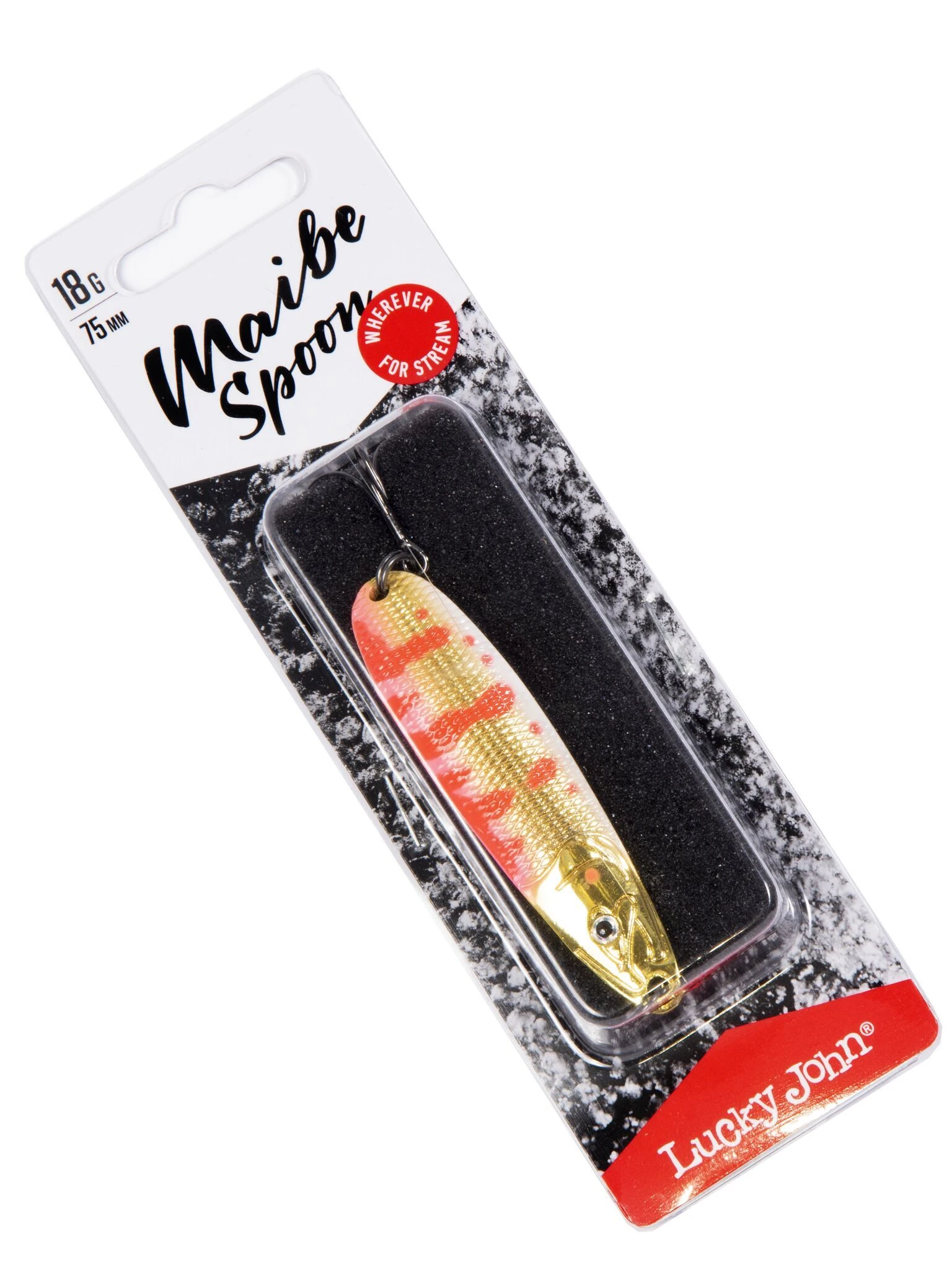 Колеблющаяся Блесна Lucky John Maibe Spoon 18 гр 75 мм 006   LJMAI18-006 — крупный план
	                                    2