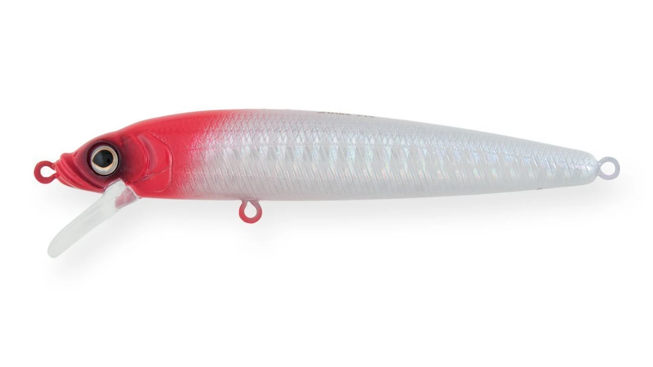 Воблер Strike Pro Alpha Minnow 95 022PPP-713 Redhead Silver 9 гр   EG-034F#022PPP-713 — характеристики,  особенности конструкции