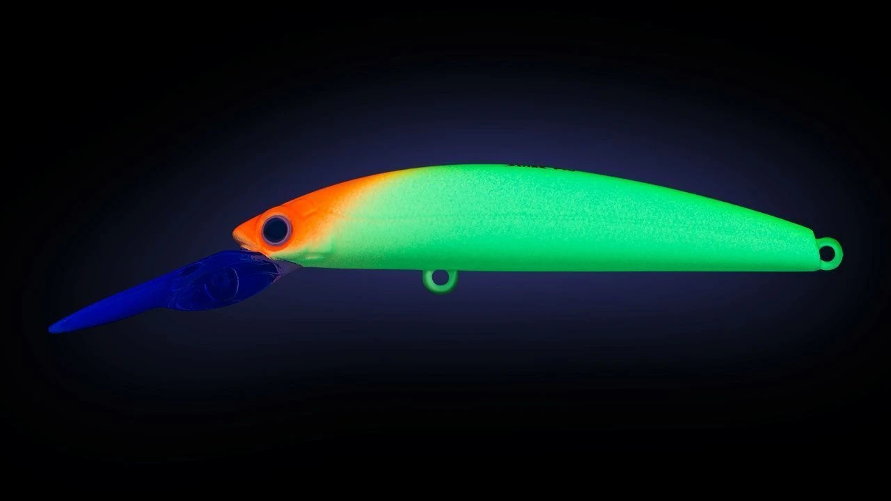 Воблер Strike Pro Magic Minnow 125 A116L Fluo Clown 31 гр   EG-069F#A116L — крупный план
	                                    1