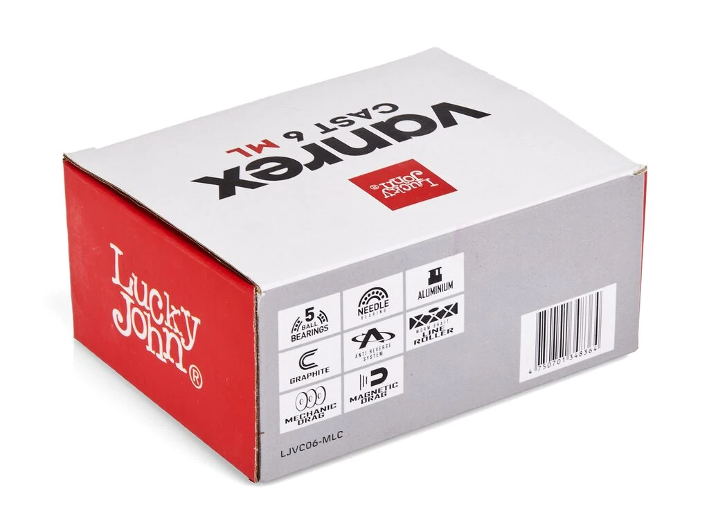 Катушка Lucky John Vanrex Cast 6 ML  Левая   LJVC06-MLC — крупный план
	                                    7