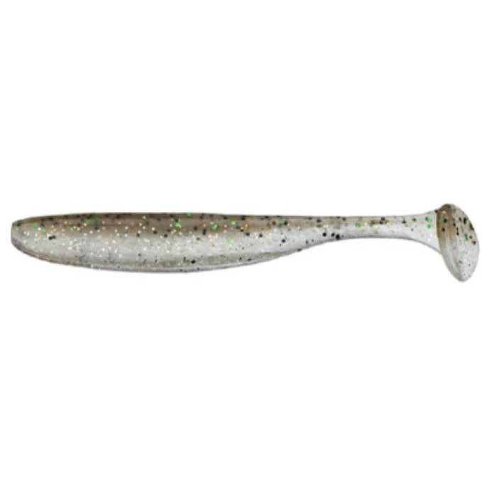 Силиконовая приманка Keitech Easy Shiner 4.5 114 мм 6 шт #410 Crystal Shad — характеристики,
	                                    особенности конструкции
