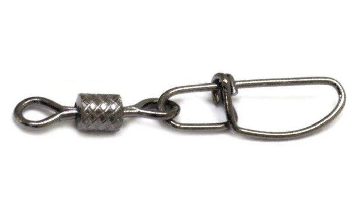 Вертлюг с застежкой Kosadaka Insurance Snap №4 5 шт    3021BN-4 — характеристики,  особенности конструкции