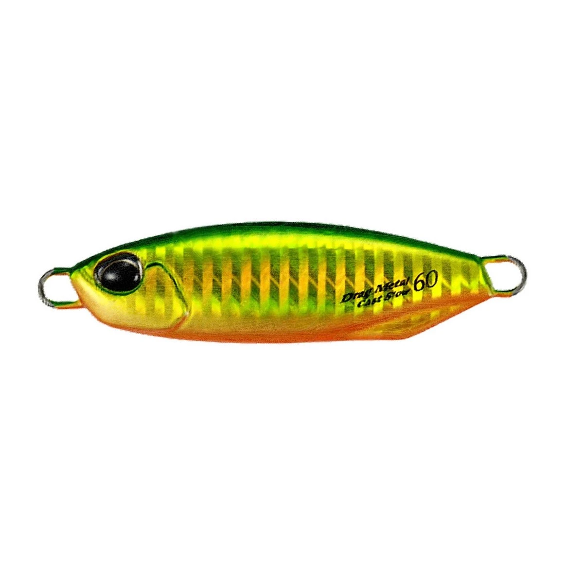 Пилькер DUO Drag Metal Cast Slow 40g 40 гр 60 мм #PHA0393 Green Gold Zebra   DUO-12172 — характеристики,  особенности конструкции