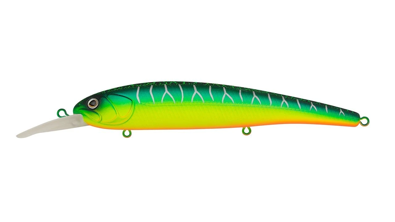 Воблер Strike Pro Hooligan Shallow 120SP A223S-RP Pearl Mat Tiger 20,1 гр   EG-220SP#A223S-RP — характеристики,  особенности конструкции