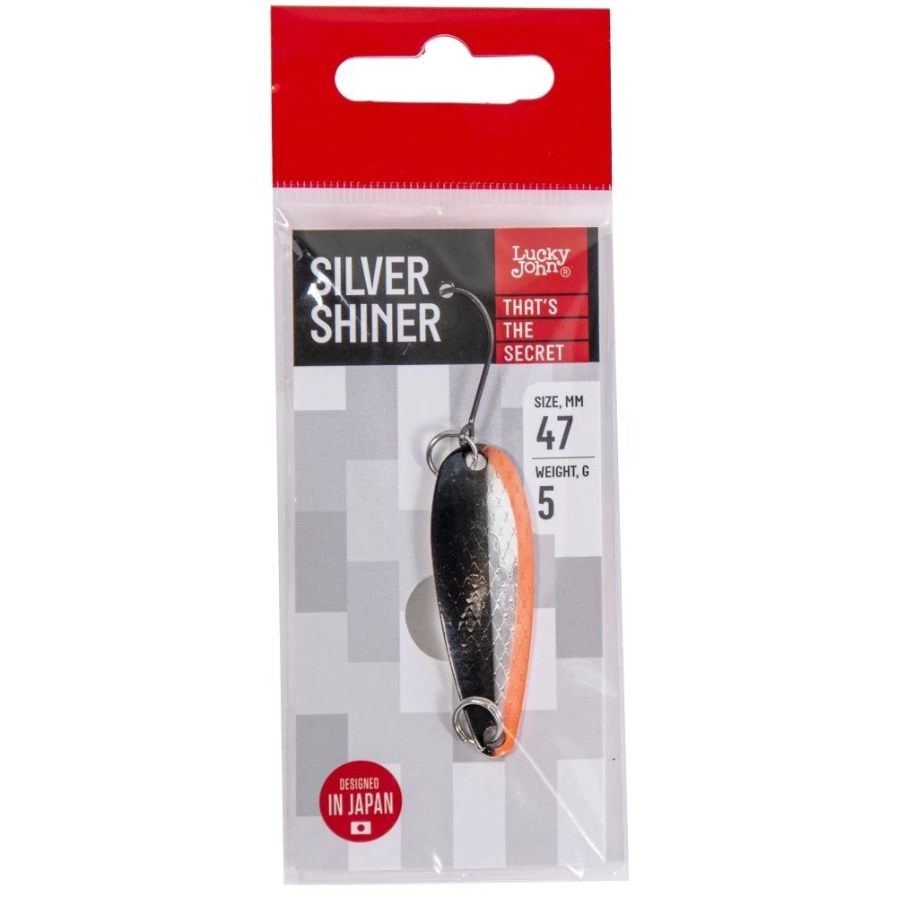 Колеблющаяся Блесна Lucky John Silver Shiner 5 гр 47 мм 002   LJSSH005-002 — крупный план
	                                    3