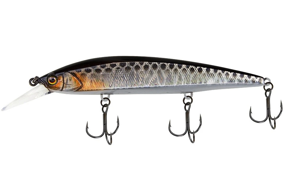 Воблер Jackall Rerange 110SP-MR Hl Silver & Black 15,9 гр — характеристики,
	                                    особенности конструкции