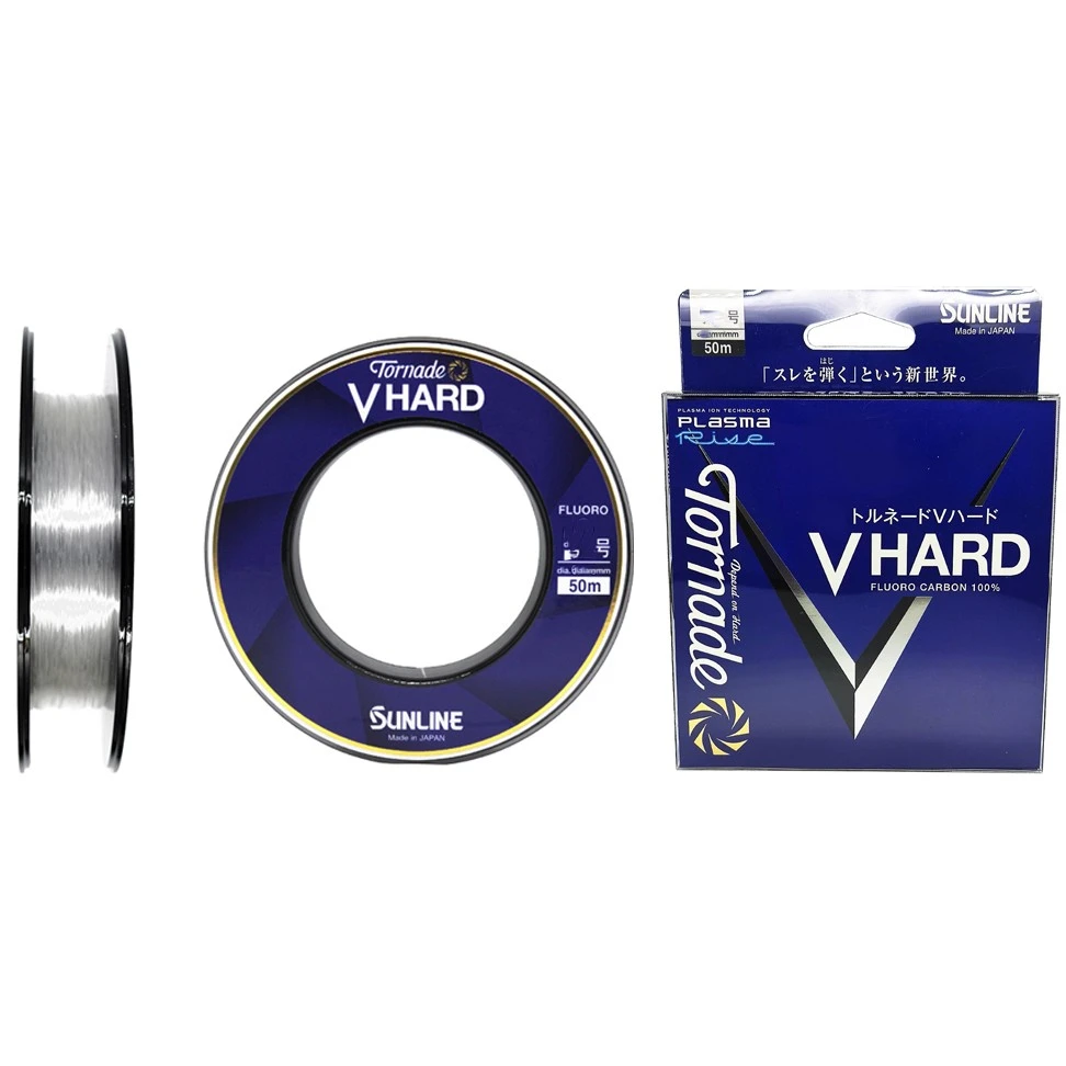 Флюорокарбон Sunline New V Hard 50 м 0,128 мм  PE #0.6 — крупный план
	                                    1