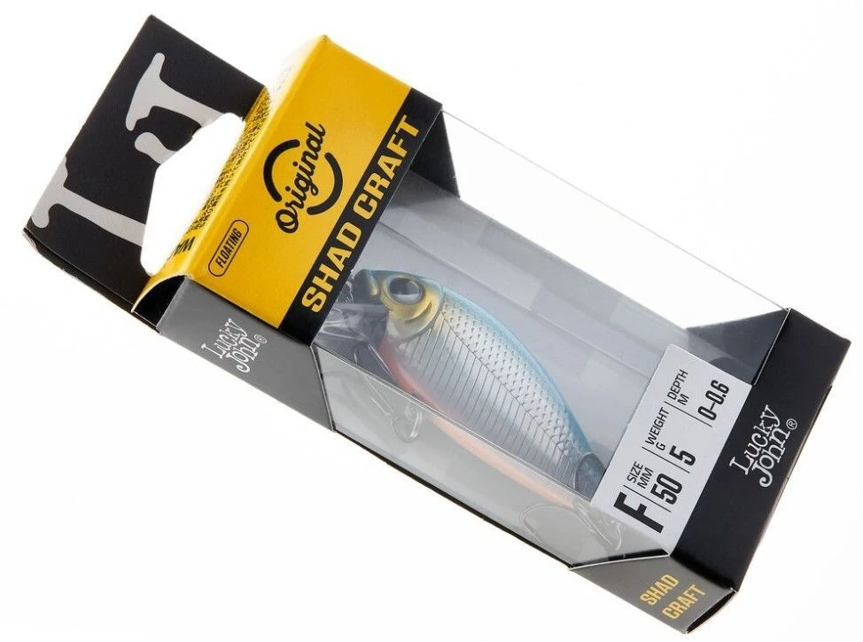 Воблер Lucky John Shad Craft 50F A026 5,8 гр Original  LJO1105F-A026 — крупный план
	                                    2