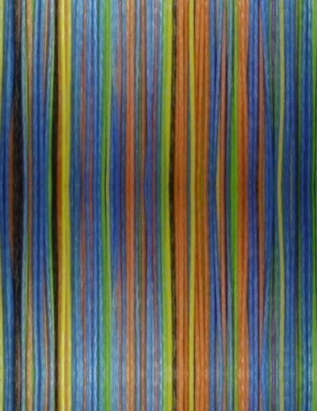 Плетеный шнур YGK X-Braid Ultra2 Max WX8 150 м  PE # 0,6 Multicolor 0,128 мм — крупный план
	                                    1