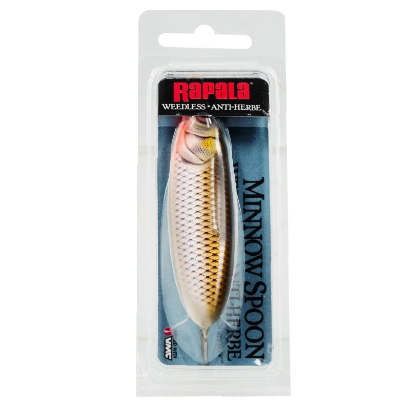 Колеблющаяся Блесна Rapala Minnow Spoon 08 22 гр 80 мм ATRO   RMS08-ATRO — крупный план
	                                    1