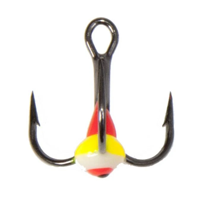 Крючок Тройной Lucky John С каплей №4 1 шт 12   LJ99040-12 — характеристики,  особенности конструкции