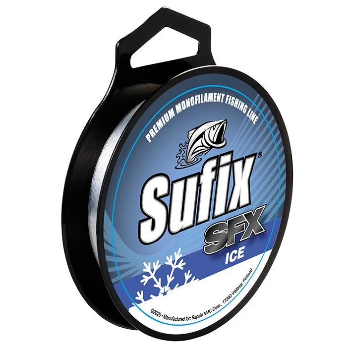 Леска монофильная Sufix SFX Ice 100 м 0,22 мм Прозрачная   SFXI22C100 — характеристики,  особенности конструкции