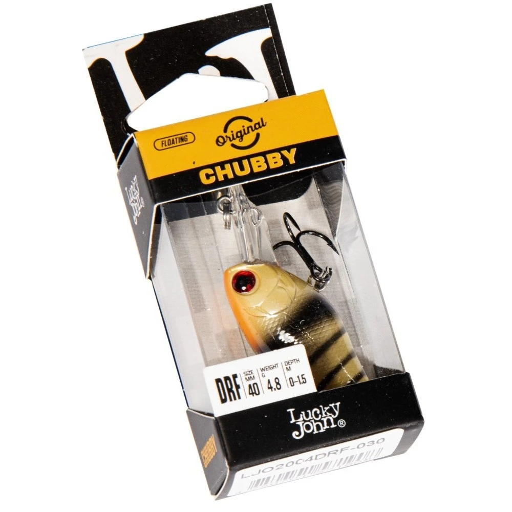 Воблер Lucky John Chubby DR 40F 030 3,8 гр   LJO2004DRF-030 — крупный план
	                                    2